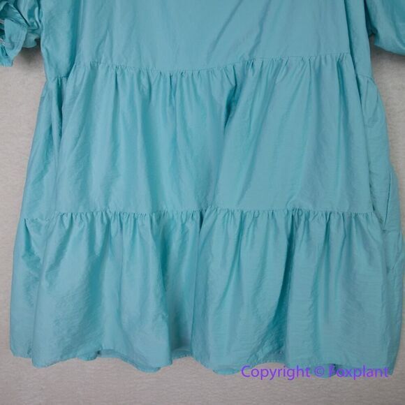 New! Eloquii Asymmetrical Neckline Trapeze Dress, size 28‎ - Picture 13 of 16